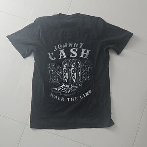 Johnny Cash Black Graphic Tee